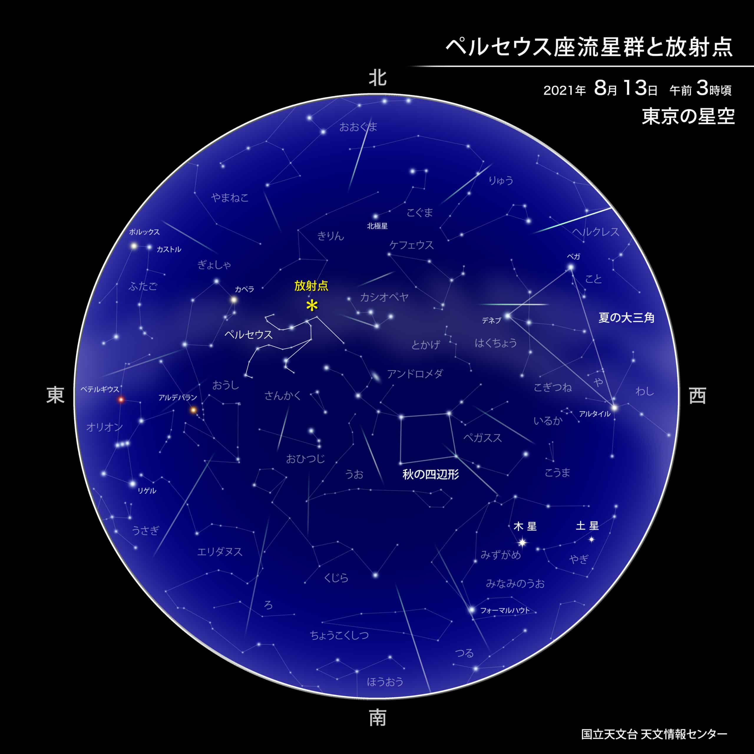 おひつじ座流星群とは？見えない大規模流星群